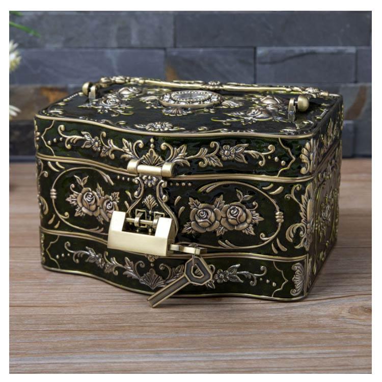 ジュエリーケース ジュエス 螺鈿細工 木製 宝箱 小物入れ 宝石箱 収納