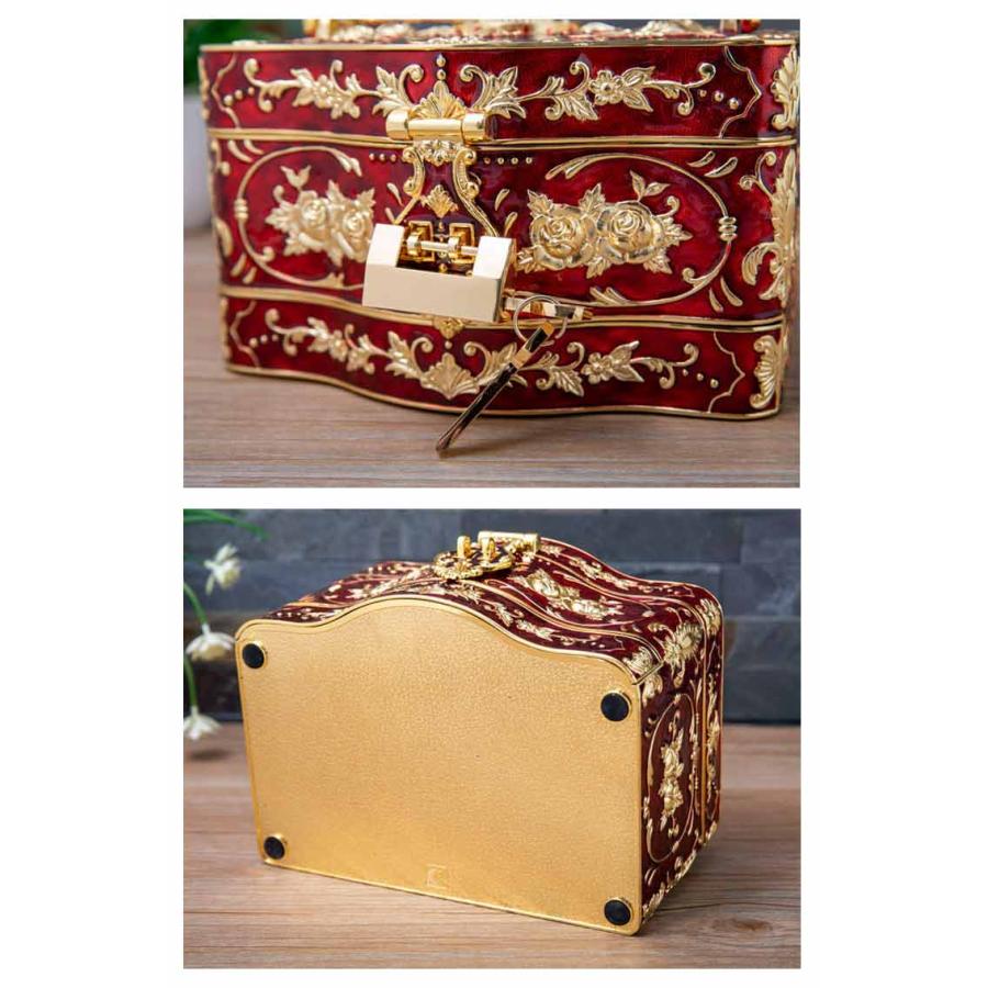 ジュエリーケース ジュエス 螺鈿細工 木製 宝箱 小物入れ 宝石箱 収納