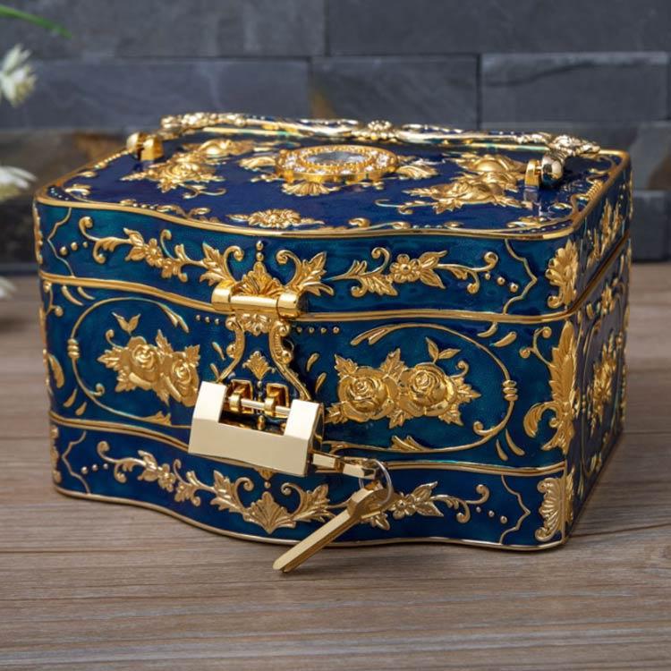 ジュエリーケース ジュエス 螺鈿細工 木製 宝箱 小物入れ 宝石箱 収納