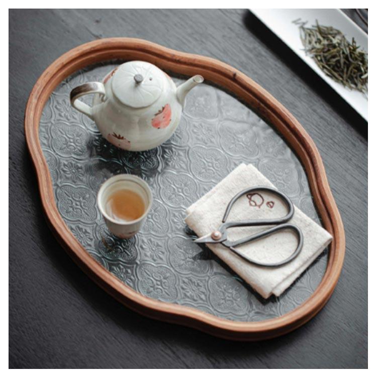 手の形 陶磁器トレイ 花柄 Vintage 1950s Ceramic Hand Motif Tray/ビンテージ 陶器 ハンド