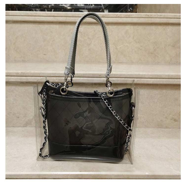 クリアバッグ ビニールバッグ 透明バッグ トートバッグ 防水 ツアーバッグ バッグ保護カバー イベント 仕事 推し活 痛バッグ ビジネス 梅雨対策 撥 |  | 10