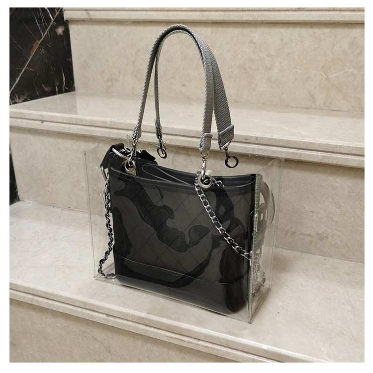 クリアバッグ ビニールバッグ 透明バッグ トートバッグ 防水 ツアーバッグ バッグ保護カバー イベント 仕事 推し活 痛バッグ ビジネス 梅雨対策 撥 |  | 11