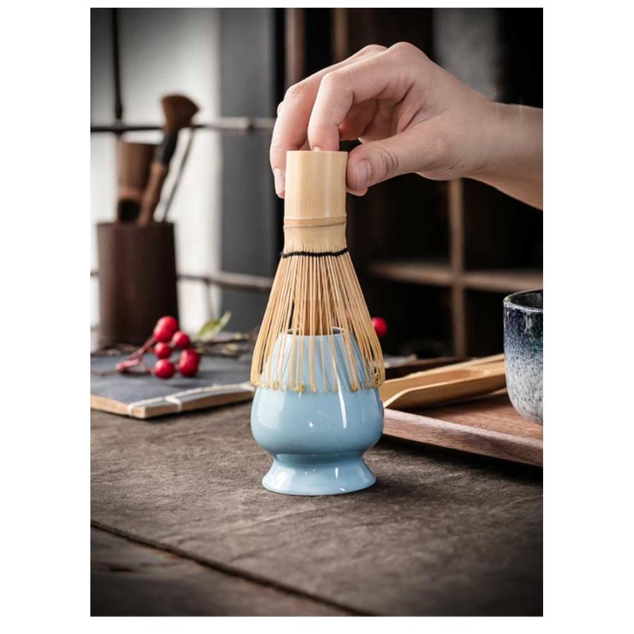 茶道具セット 抹茶セット 茶具 茶器 茶筅 茶碗 茶杓 茶筅立て 茶こし 6