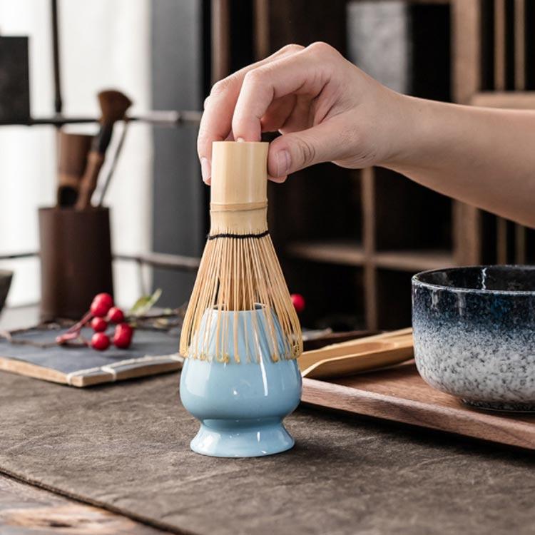 茶道具セット 抹茶セット 茶具 茶器 茶筅 茶碗 茶杓 茶筅立て 茶こし 6
