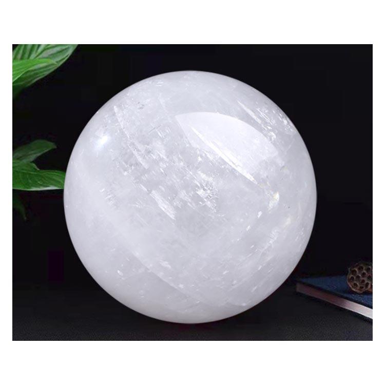 水晶玉 天然水晶 丸玉 白水晶 天然石 風水 置物 置石 玄関 魔除け