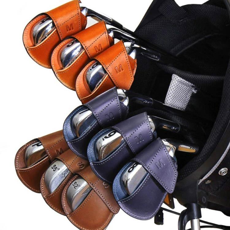 2個セット！マジックテープ式 アイアンカバー 耐久性 PUレザー