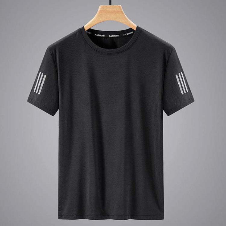 3枚組】接触冷感 Tシャツ 夏 メンズ 吸汗速乾 半袖 クルーネック 
