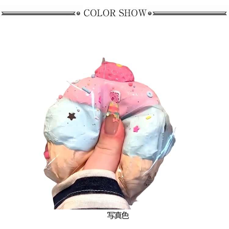 スクイーズ カップケーキ メロジョイ 大福 ケーキ ふわふわ おもちゃ