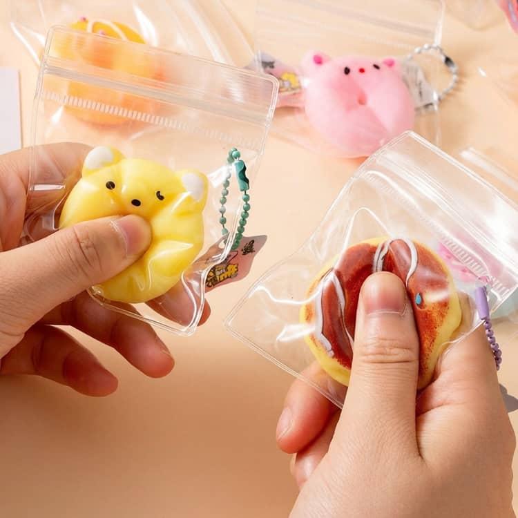 スクイーズ 10個セット ミニサイズ 低反発 ぷにぷに おもちゃ