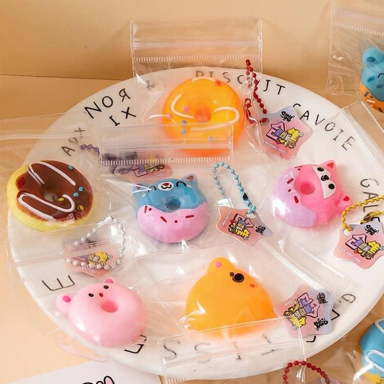 スクイーズ 10個セット ミニサイズ 低反発 ぷにぷに おもちゃ