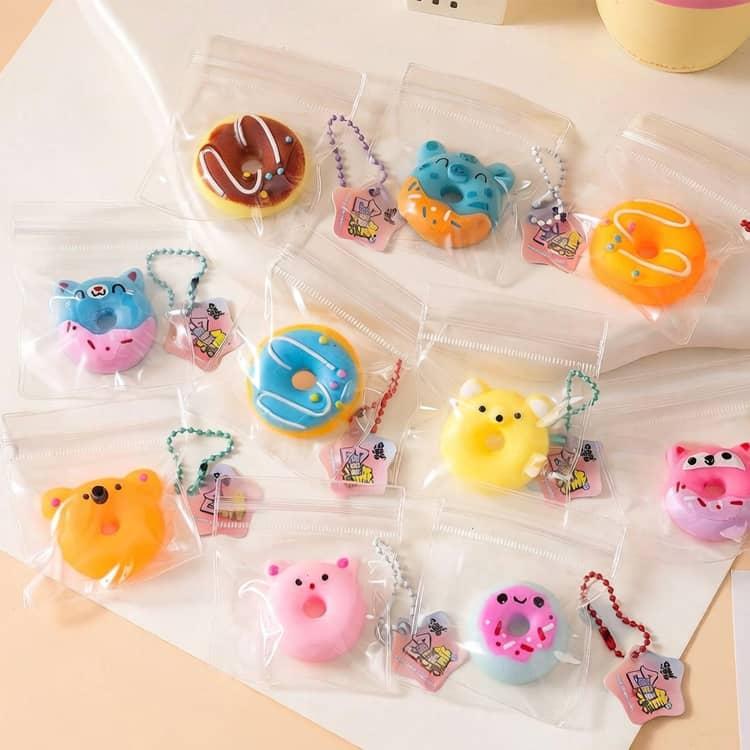 スクイーズ 10個セット ミニサイズ 低反発 ぷにぷに おもちゃ