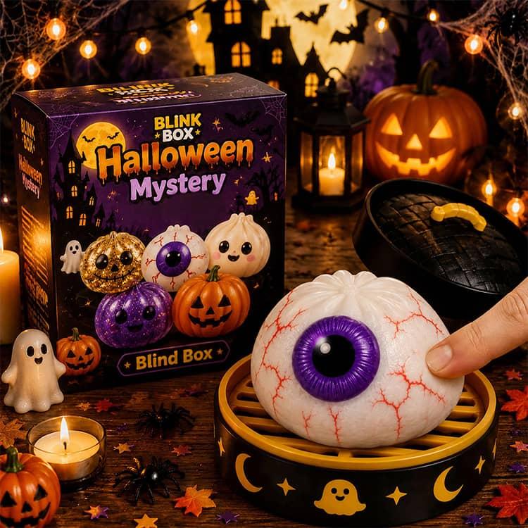 ハロウィン 肉まんスクイーズ 2個セット 水感 スクイーズ フィジェット