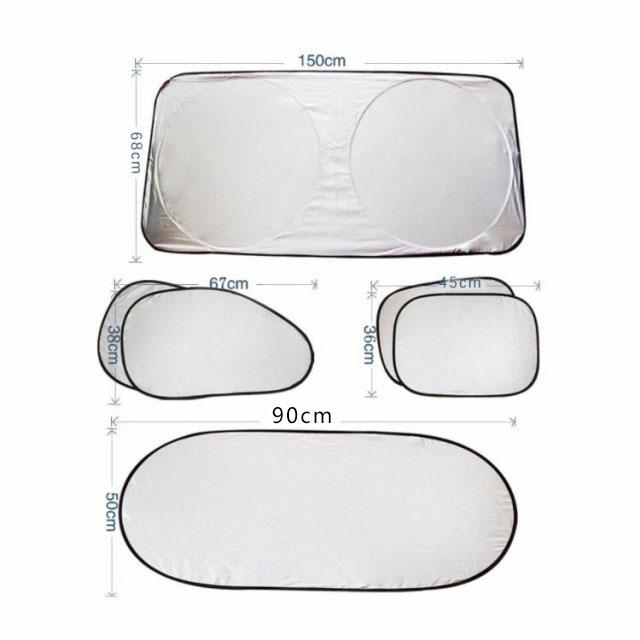 車用 遮光 サンシェード 6点セット 取付簡単 車用 サンシェード 車窓 日よけ 日よけサンシェード 遮光 サンシェード シェード 車用品 カー用品 |  | 07