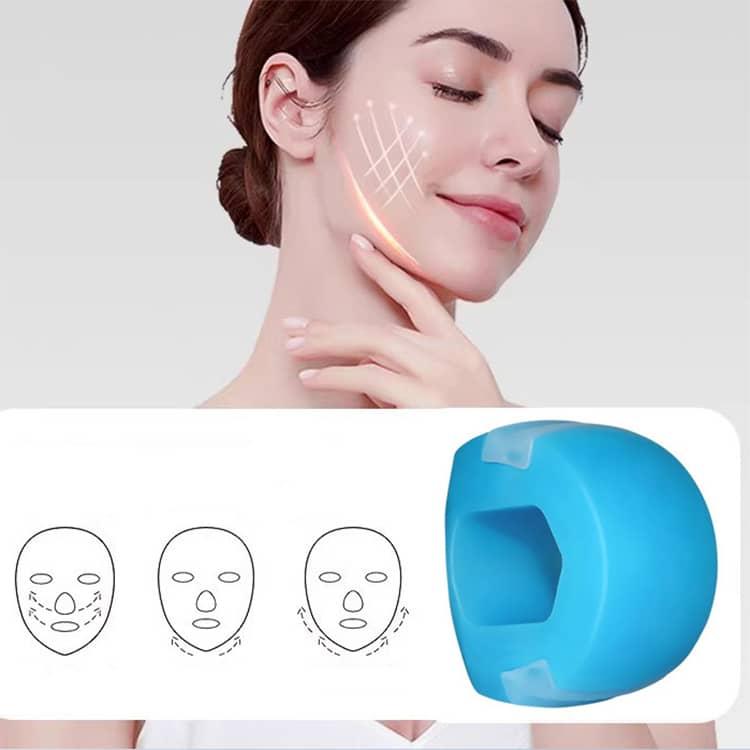 フェイスライン 顔痩せ 3個セット 表情筋トレーニング フェイスヨガボール 多機能 トレーニングボード 顎エクササイザー フェイスフィットネスボール |  | 03