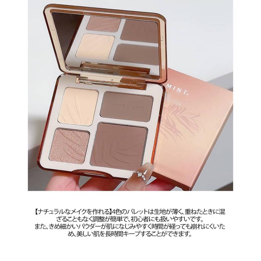 2in1 シェーディング ハイライト ノーズシャドウ パウダー 陰影 立体感