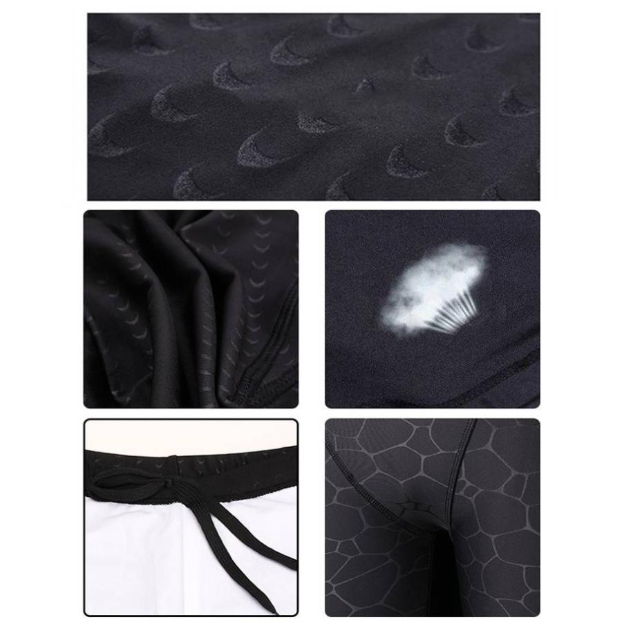 水着 メンズ スイムパンツ 水泳パンツ 男性用 競泳水着 メンズ フィットネス水着 ボックス ハーフスパッツ ショートパンツ メンズ スイミングパンツ |  | 13