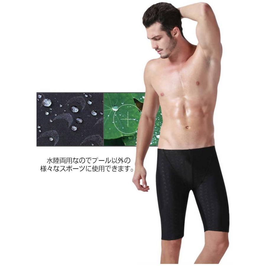 水着 メンズ スイムパンツ 水泳パンツ 男性用 競泳水着 メンズ フィットネス水着 ボックス ハーフスパッツ ショートパンツ メンズ スイミングパンツ |  | 08