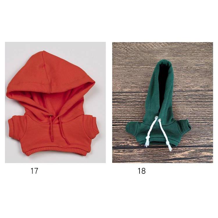 ぬいぐるみ服 10cm 15cm 20cm ぬい服 ぬいぐるみ用 服 パーカー ミニ