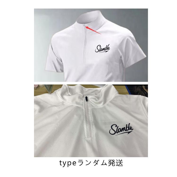 ゴルフウェア メンズ モックネック ハーフジップ 半袖 Tシャツ ポロシャツ 涼しい 夏 スポーツウェア ドライ 吸水速乾 UVカット トップス 通気 |  | 09