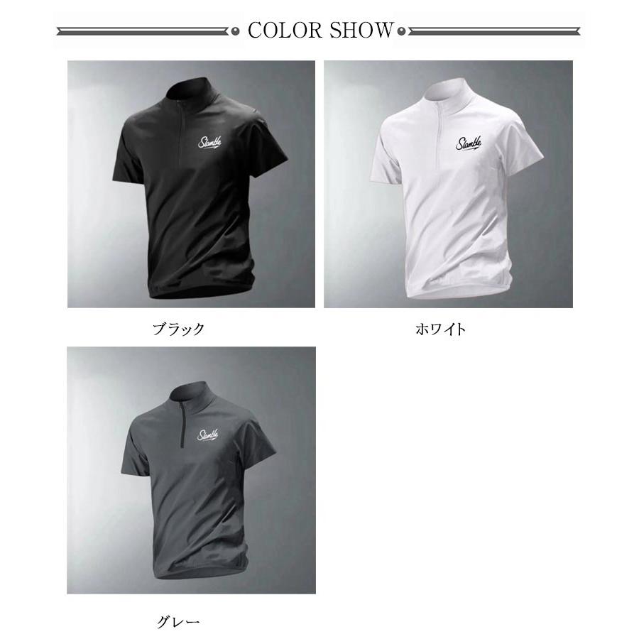 ゴルフウェア メンズ モックネック ハーフジップ 半袖 Tシャツ ポロシャツ 涼しい 夏 スポーツウェア ドライ 吸水速乾 UVカット トップス 通気 |  | 05