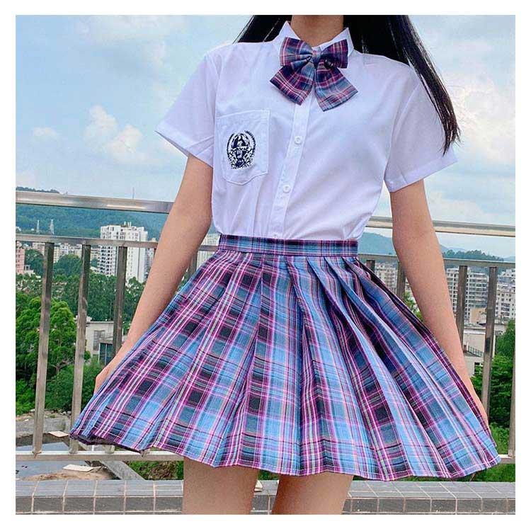 全20色!セーラー服 学生服 3点セット 半袖 スクールシャツ 全20色!セーラー服 学生服 3点セット 半袖 スクールシャツ