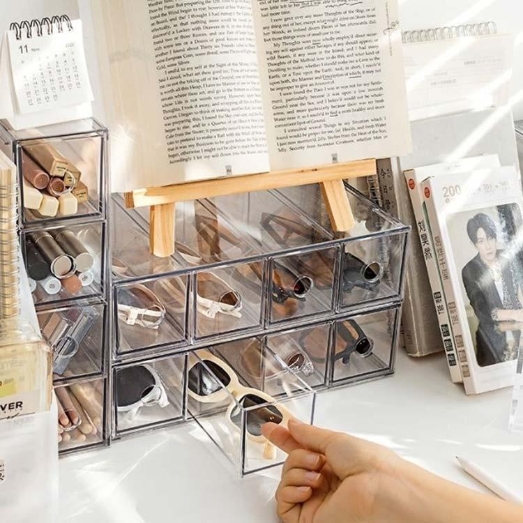 眼鏡収納ボックス メガネ収納ケース 4本用 サングラス メガネ 収納