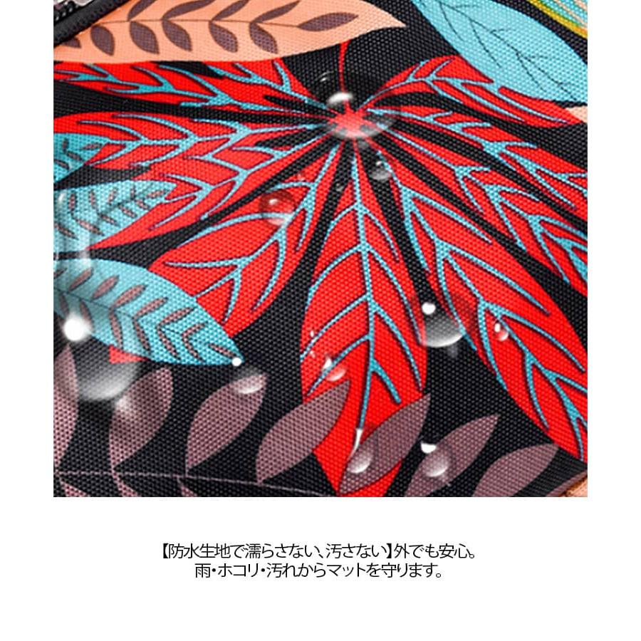 Wai Lana ヨガマット 孔雀柄 収納バッグ付き Wai Lana ヨガマット 孔雀