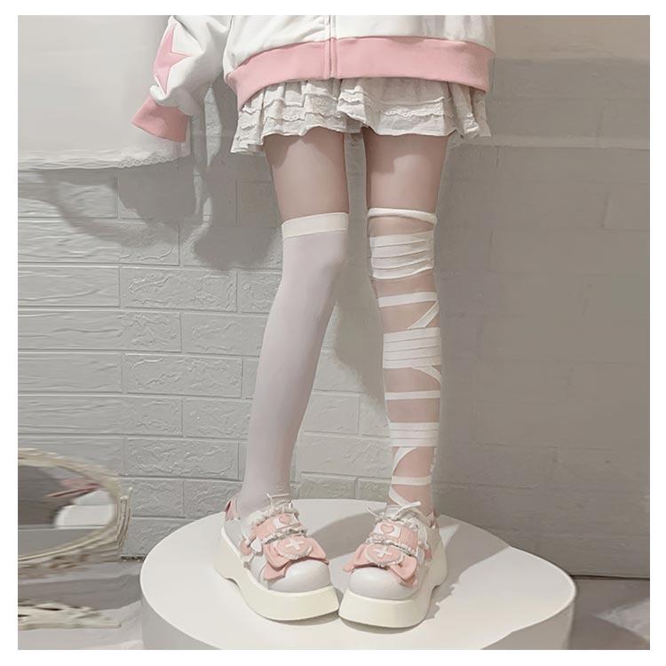 厚底 ロリータ 靴 レディース ゴスロリ パンプス ローファー 地雷系