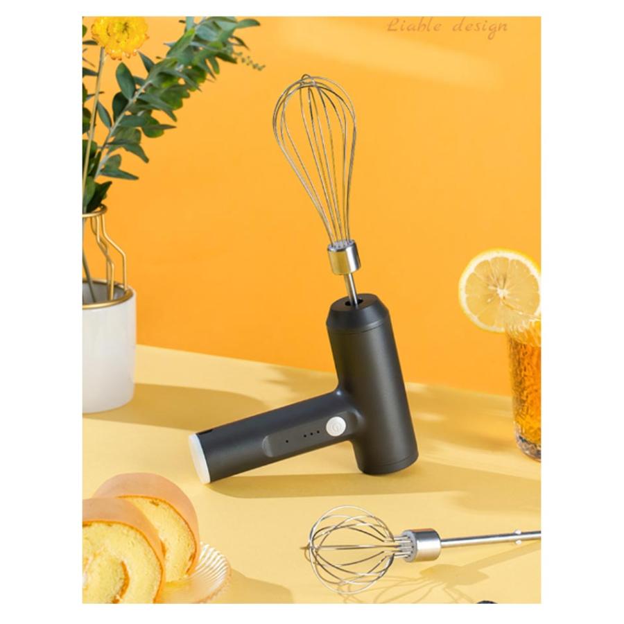 電動泡立て器 小型 泡立て器 ハンドミキサー スマート ハンド