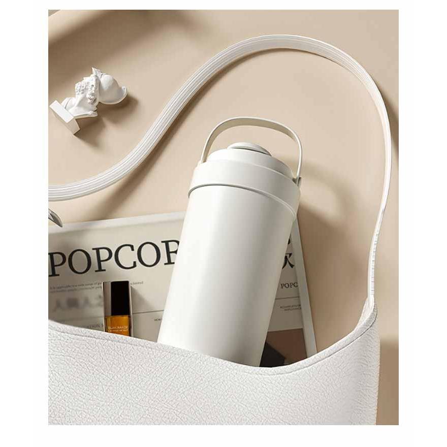 タンブラー 500ml セラミックタンブラー ステンレス 保温 保冷 携帯