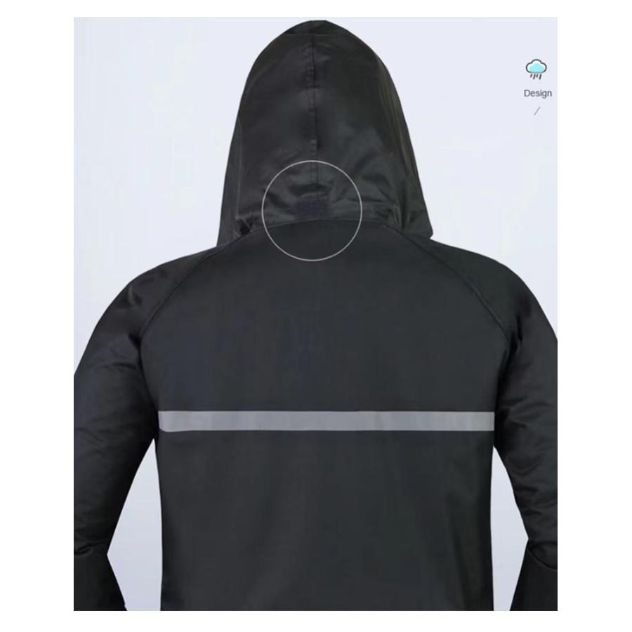 レインコート 上下セット ビッグサイズ 大きいサイズ 5XL〜7XL 防水