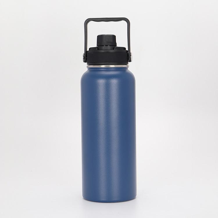 水筒 携帯 800ml 1000ml ワンタッチ 保冷 保温 真空断熱ボトル 広口