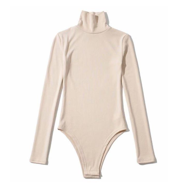 ボディースーツ レディース オールインワン レオタード 長袖