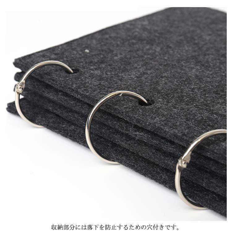 缶バッジ 収納ファイル 最大 72枚入り フェルト ファイル ピンバッジ コレクションブック 缶バッジ ピンバッジ  収納ホルダー フェルトブック 缶 |  | 13
