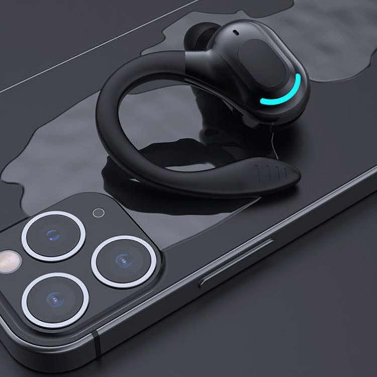 ワイヤレスイヤホン ハンズフリーイヤホン ブルートゥースイヤホン bluetooth5.2 運転 片耳 耳掛け マイク付き 長時間 通話可能 携帯電話 |  | 01