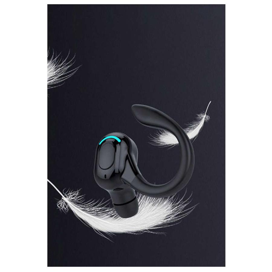 ワイヤレスイヤホン ハンズフリーイヤホン ブルートゥースイヤホン bluetooth5.2 運転 片耳 耳掛け マイク付き 長時間 通話可能 携帯電話 |  | 08