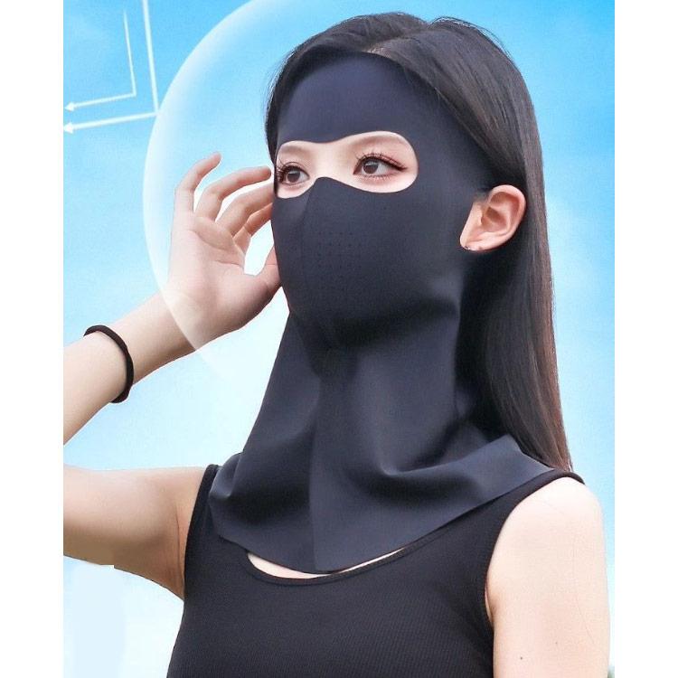 UV フェイスカバー 日焼け防止マスク アイスシルクマスク ネックカバー
