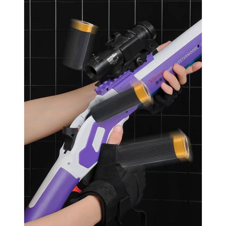 M1887ショットガン 銃 おもちゃ銃 Toy ショットガン モデル M1887 発射 排莢式 安全 排莢再現 ショットガン風おもちゃ銃 スポンジ弾 |  | 10