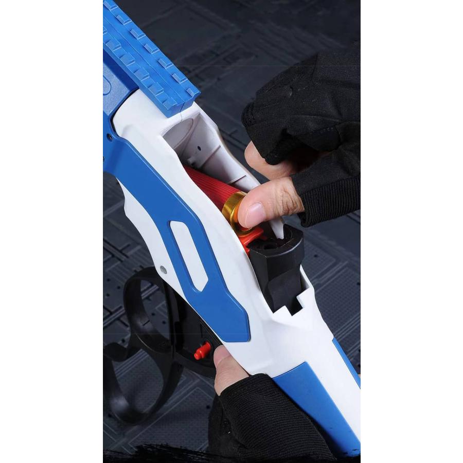 M1887ショットガン 銃 おもちゃ銃 Toy ショットガン モデル M1887 発射 排莢式 安全 排莢再現 ショットガン風おもちゃ銃 スポンジ弾 |  | 13