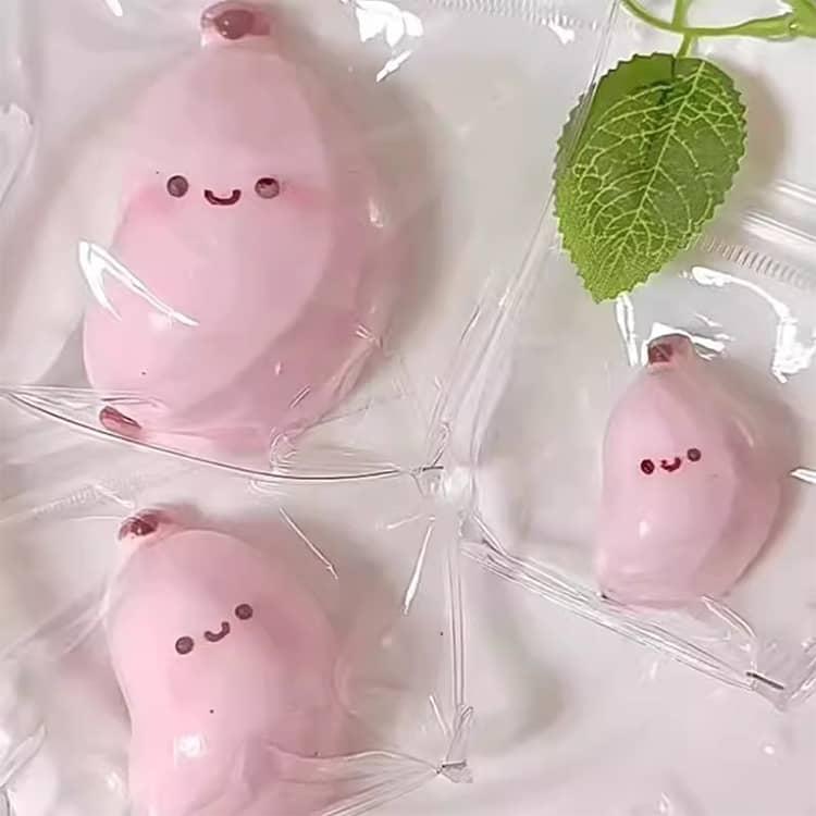 2点セット スクイーズ メロジョイ 低反発 おにぎり 肉球 肉球