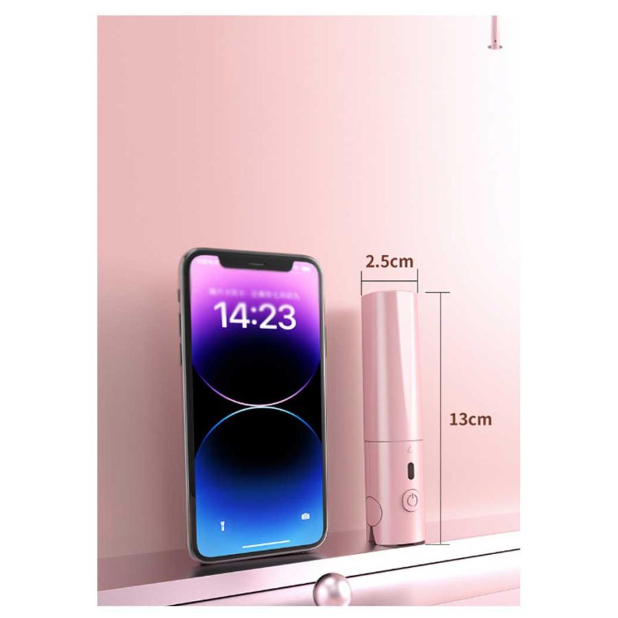 ヘアアイロン コードレス ストレートアイロン ミニ 小型 持ち運び USB充電 USB充電 コードレスヘアアイロン ストレート ミニ ヘアアイロン