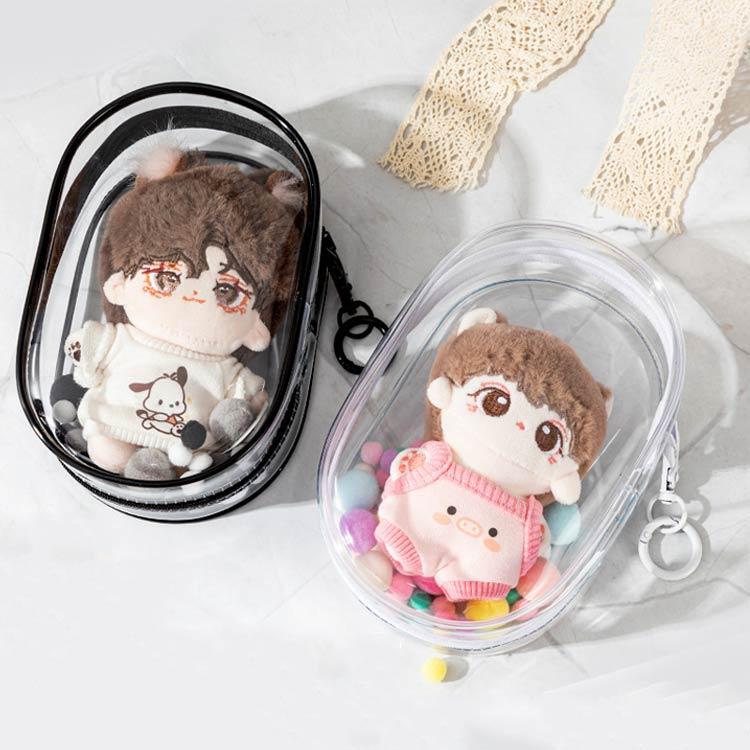 ポーチ 推し活 ぬいぐるみ 透明 収納 ぬい クリアポーチ バッグ