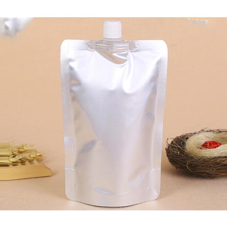 50枚入り アルミ製 スタンドパウチ 500ml 詰め替え容器 アルミパウチ