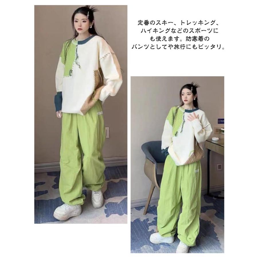 裏起毛 スノーパンツ レディース メンズ スキーパンツ 大人 防水