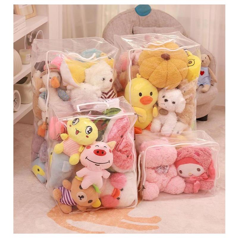 特大 ぬいぐるみ 収納袋 クリアケース 透明 収納ケース 防塵 防水