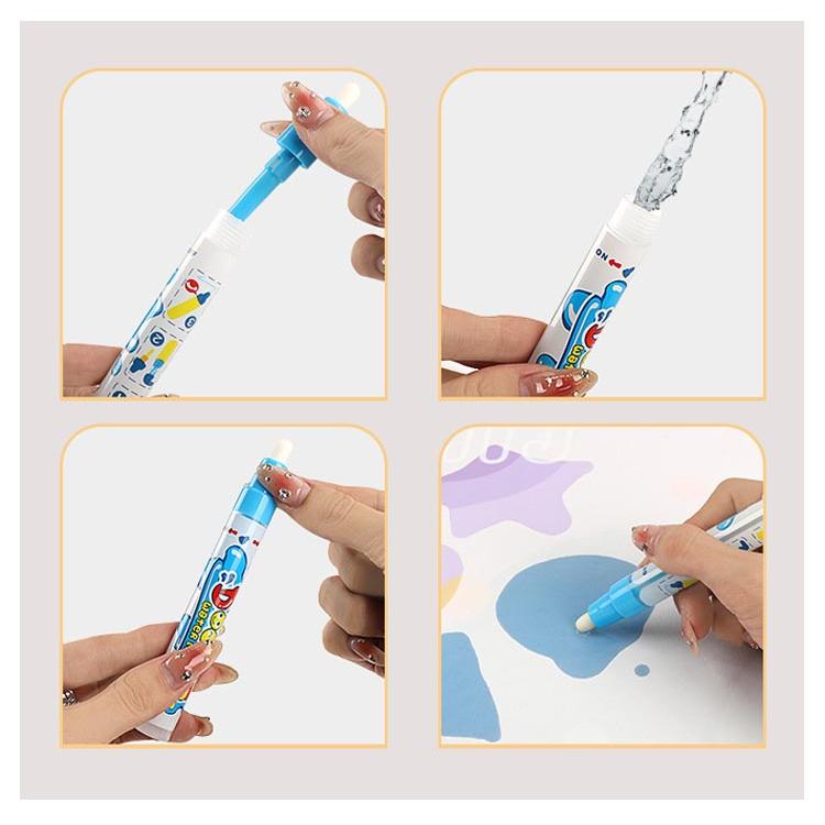 お絵かきシート 水で描くペンセット 80×60cm おえかきマット 知育