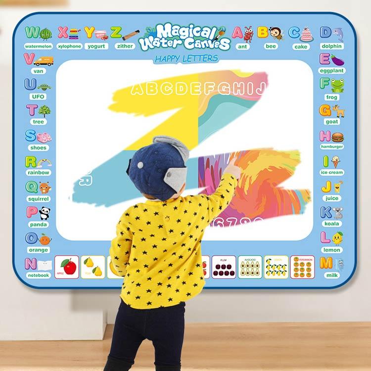 お絵かきシート 水で描くペンセット 80×60cm おえかきマット 知育