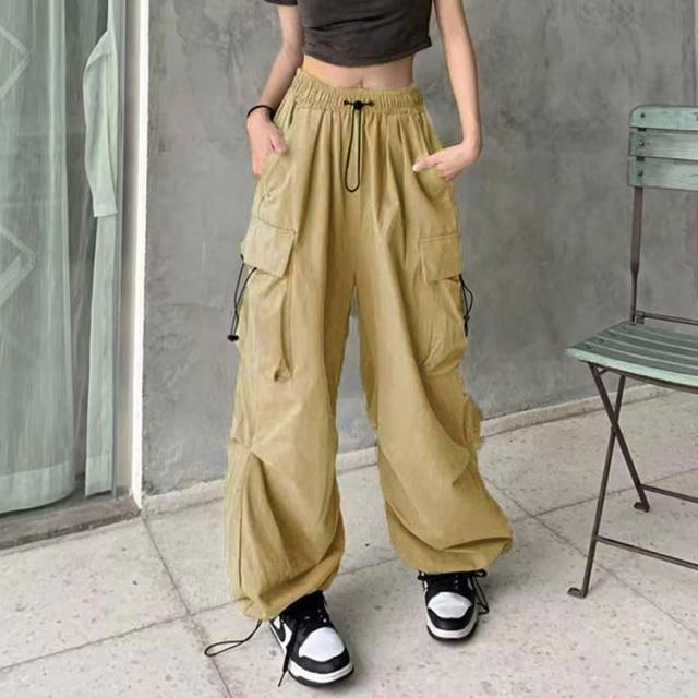 カーゴパンツ メンズ レディース ゆったり 長ズボン ジョガーパンツ