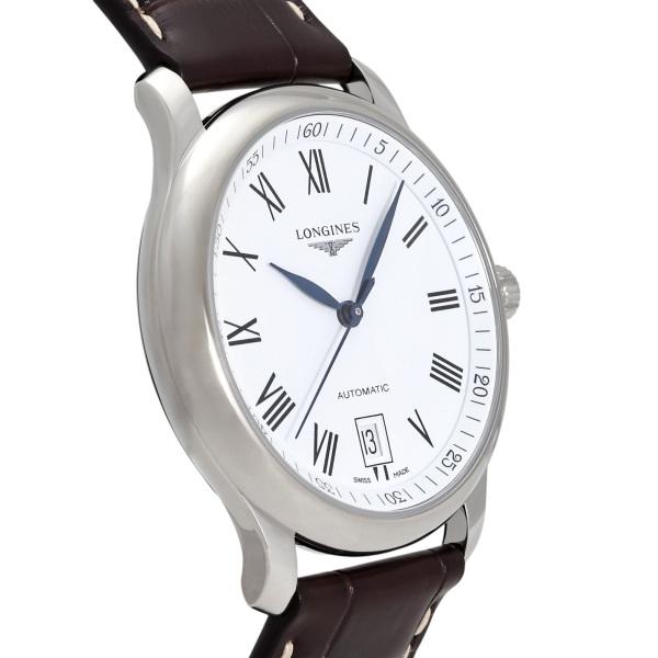 ロンジン LONGINES マスター コレクション L2.628.4.11.3 ホワイト文字盤 新品 腕時計 メンズの画像