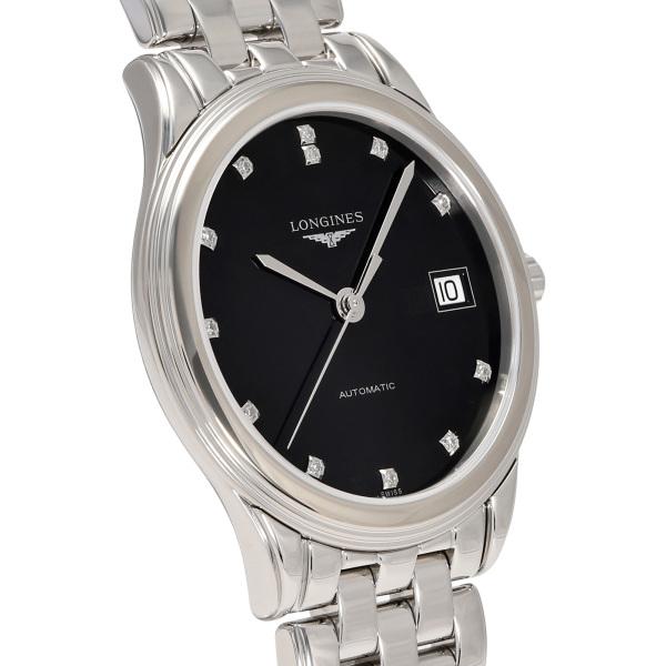 ロンジン LONGINES フラッグシップ L4.774.4.57.6 ブラック文字盤 新品 腕時計 メンズの画像